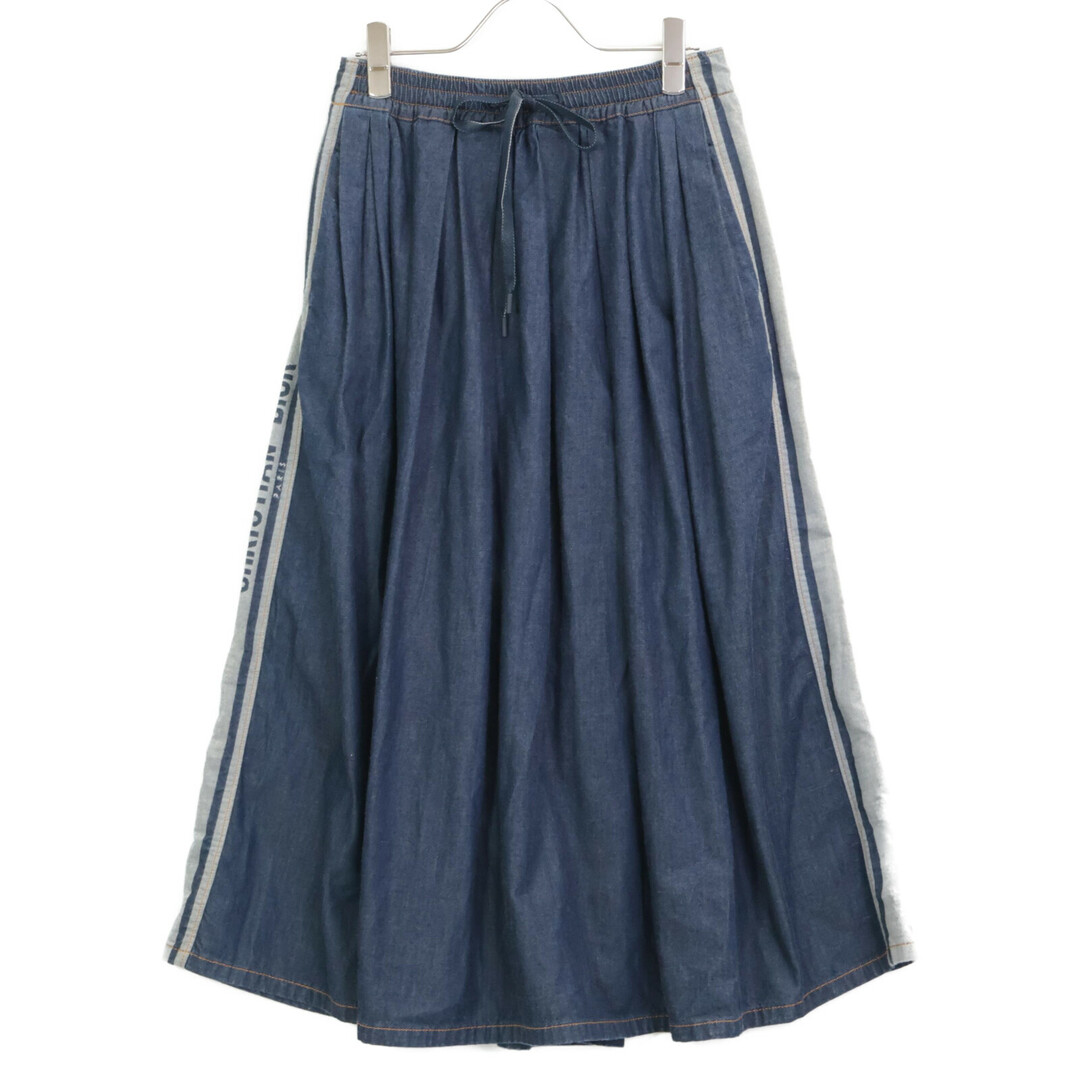 Christian Dior(クリスチャンディオール)のクリスチャンディオール 国内正規 222J16A3517 ロゴライン デニム F36/I40 レディースのスカート(ロングスカート)の商品写真