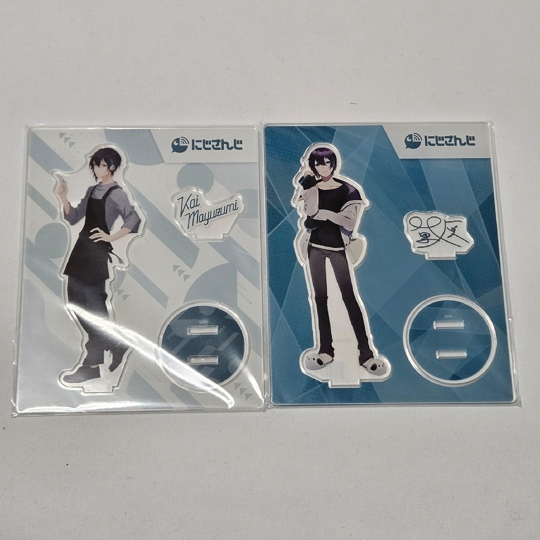 にじさんじ(ニジサンジ)の【不要品販売】 にじさんじ 黛灰 TSUTAYA アクリルスタンド 2点セット エンタメ/ホビーのおもちゃ/ぬいぐるみ(キャラクターグッズ)の商品写真