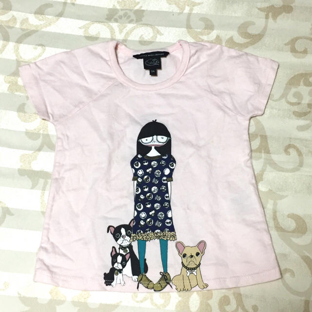 MARC JACOBS(マークジェイコブス)のリトルマークジェイコブス 2A 2T 80 Tシャツ キッズ 子ども 2歳 キッズ/ベビー/マタニティのベビー服(~85cm)(Ｔシャツ)の商品写真