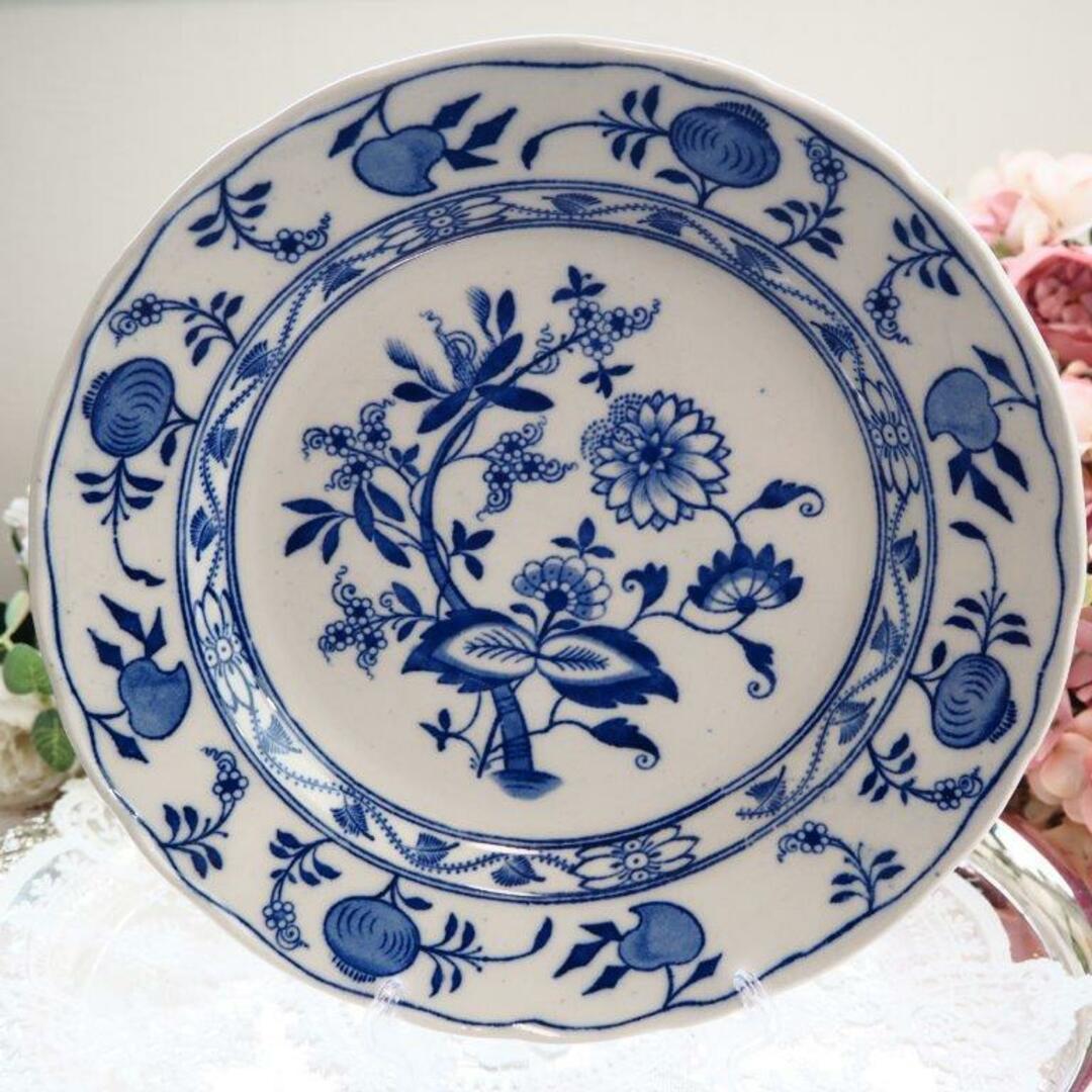 MEISSEN(マイセン)のマイセン・コウルドン ブルーオニオン プレート 皿 F2 インテリア/住まい/日用品のキッチン/食器(食器)の商品写真