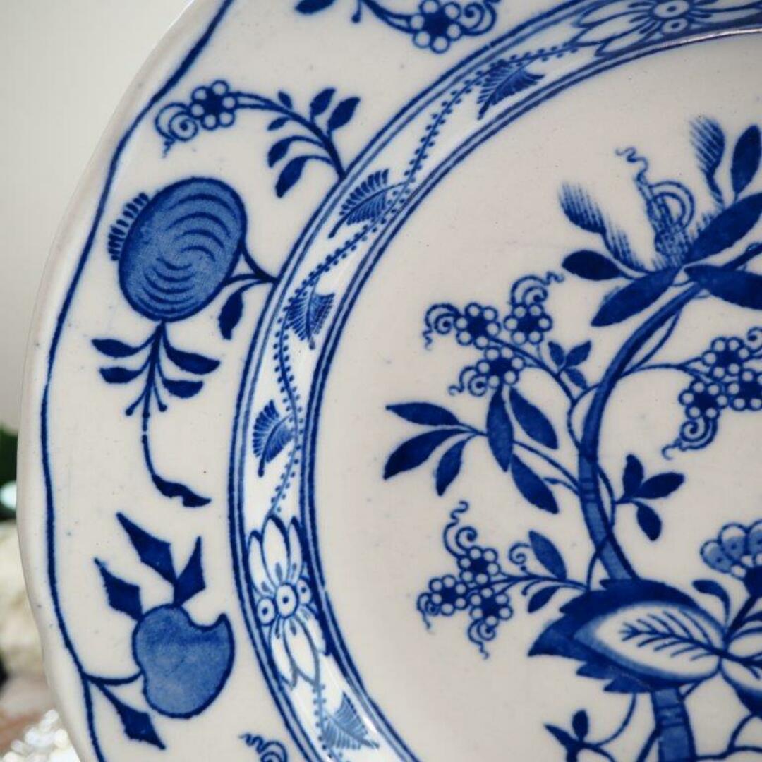 MEISSEN(マイセン)のマイセン・コウルドン ブルーオニオン プレート 皿 F2 インテリア/住まい/日用品のキッチン/食器(食器)の商品写真