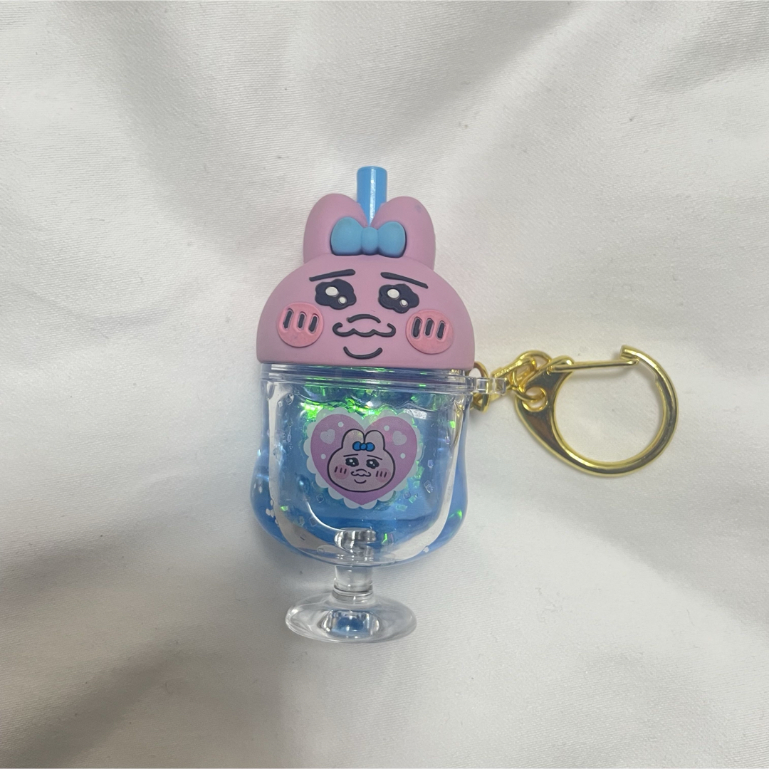 おぱんちゅうさぎ(オパンチュウサギ)のおぱんちゅうさぎ カラフルソーダキーホルダー 可哀想に んぽちゃむ きみまろ エンタメ/ホビーのおもちゃ/ぬいぐるみ(キャラクターグッズ)の商品写真