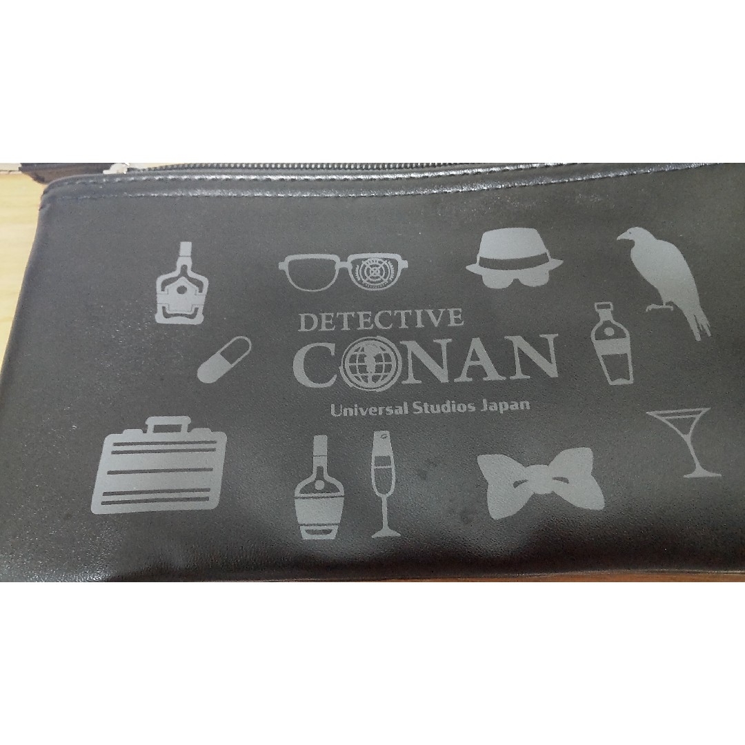 名探偵コナン(メイタンテイコナン)のUSJ限定コナンポーチ エンタメ/ホビーのおもちゃ/ぬいぐるみ(キャラクターグッズ)の商品写真
