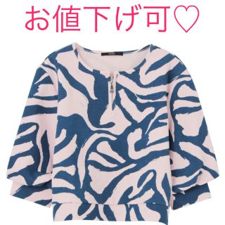 エモダ(EMODA)の早い者勝ち‼︎EMODA 新品 ARTZEBRA CROPPEDトップ(カットソー(半袖/袖なし))