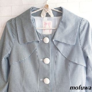 ウィルセレクション(WILLSELECTION)のウィルセレクション♡裾スカラ♡ギンガムチェックスプリングコート(スプリングコート)