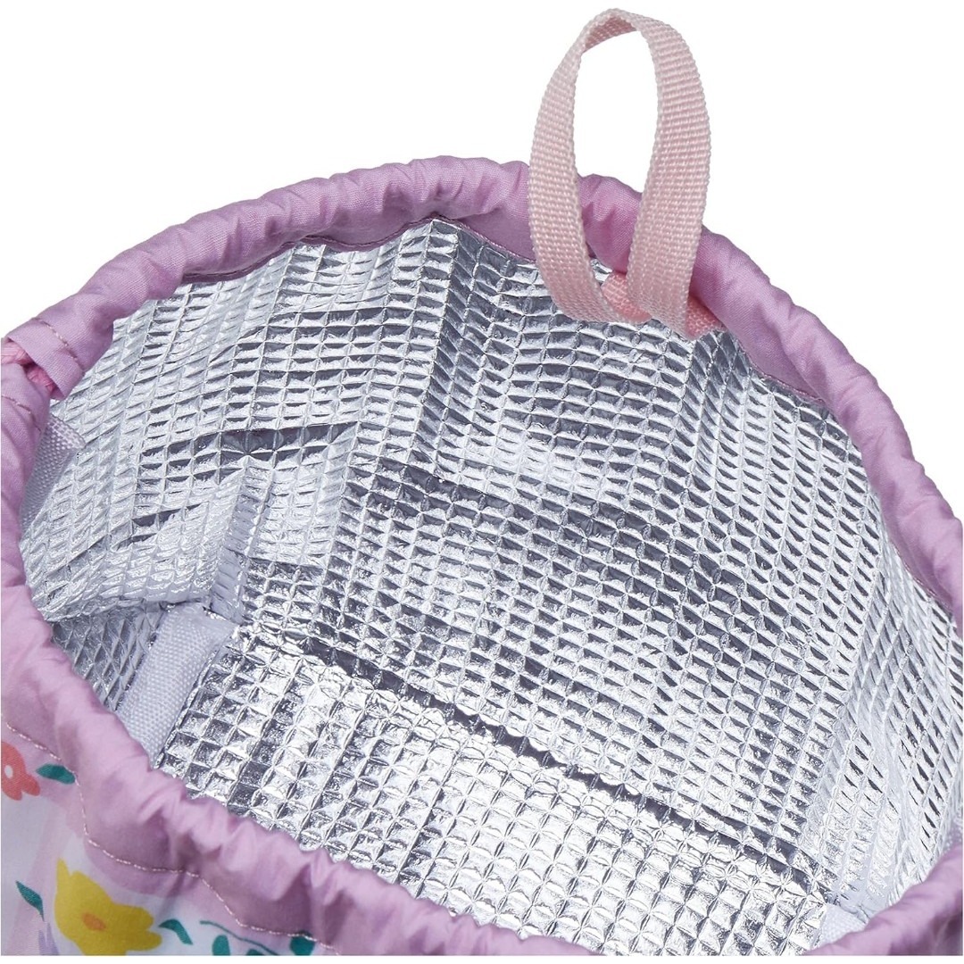 【特価商品】丸眞 お弁当袋 ランチバッグ マチ付き巾着 魔女の宅急便 パープルル インテリア/住まい/日用品のキッチン/食器(弁当用品)の商品写真