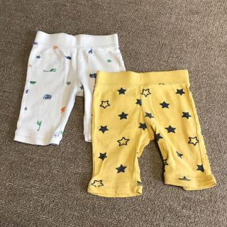 ベビーギャップ(babyGAP)のbabygap スウェットハーフパンツ 2セット 80㎝(パンツ)