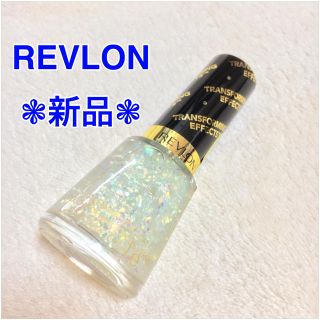 レブロン(REVLON)の[新品] レブロン ホログラムラメ入りトップコート 725 透明(ネイルトップコート/ベースコート)