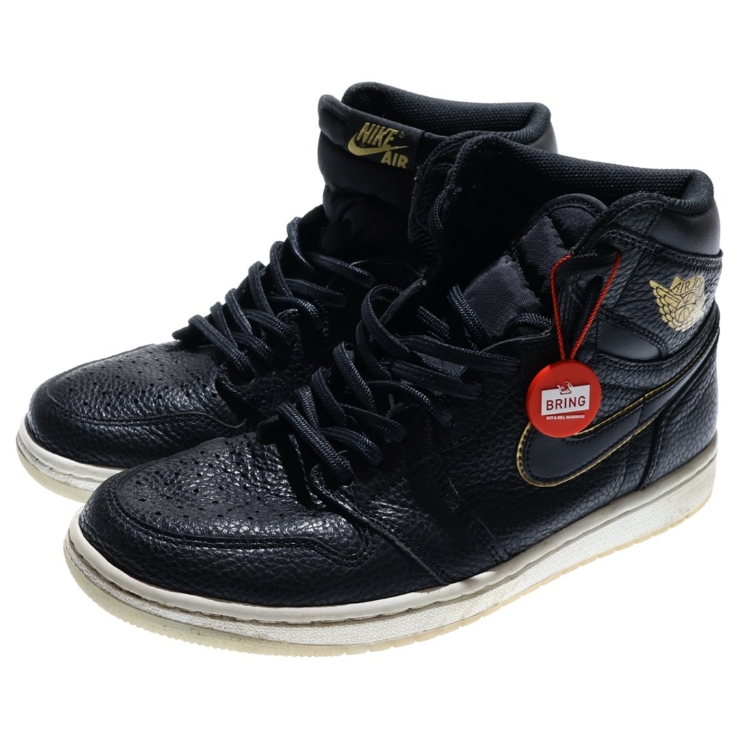 NIKE(ナイキ)のNIKE ナイキ AIR JORDAN 1 RETRO HIGH OG 555088-031 エアジョーダン 1 レトロ シティー オブ フライト ハイカットスニーカー ブラック US9.5/27.5cm メンズの靴/シューズ(スニーカー)の商品写真