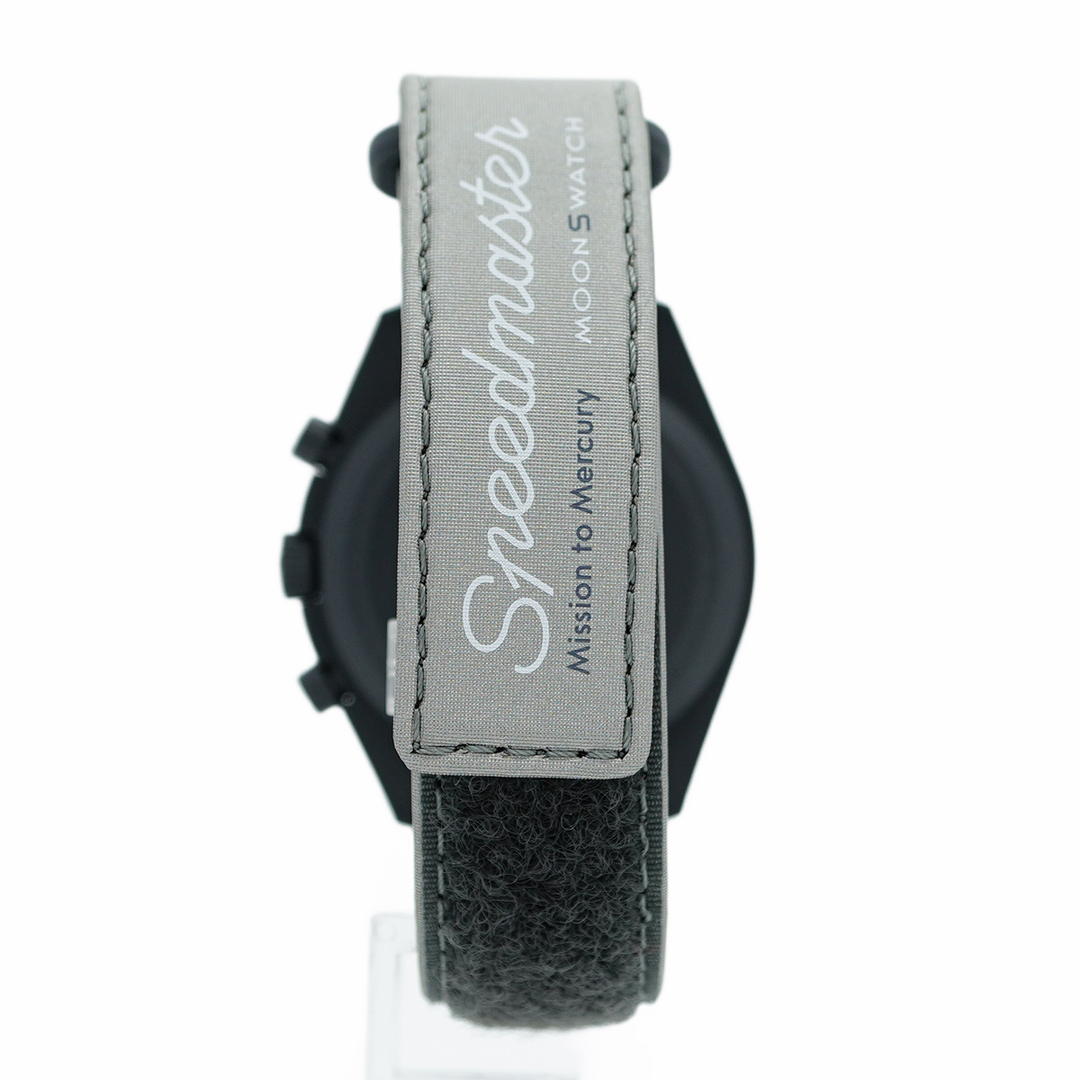 【5wwm0277】スウォッチ×オメガ MISSON TO MERCURY S033A100 グレー文字盤【中古】腕時計 メンズ メンズの時計(腕時計(アナログ))の商品写真