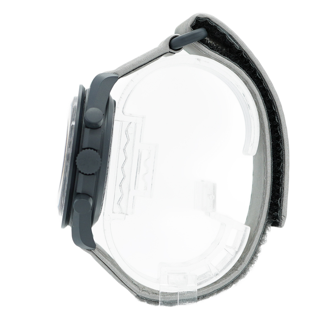 【5wwm0277】スウォッチ×オメガ MISSON TO MERCURY S033A100 グレー文字盤【中古】腕時計 メンズ メンズの時計(腕時計(アナログ))の商品写真