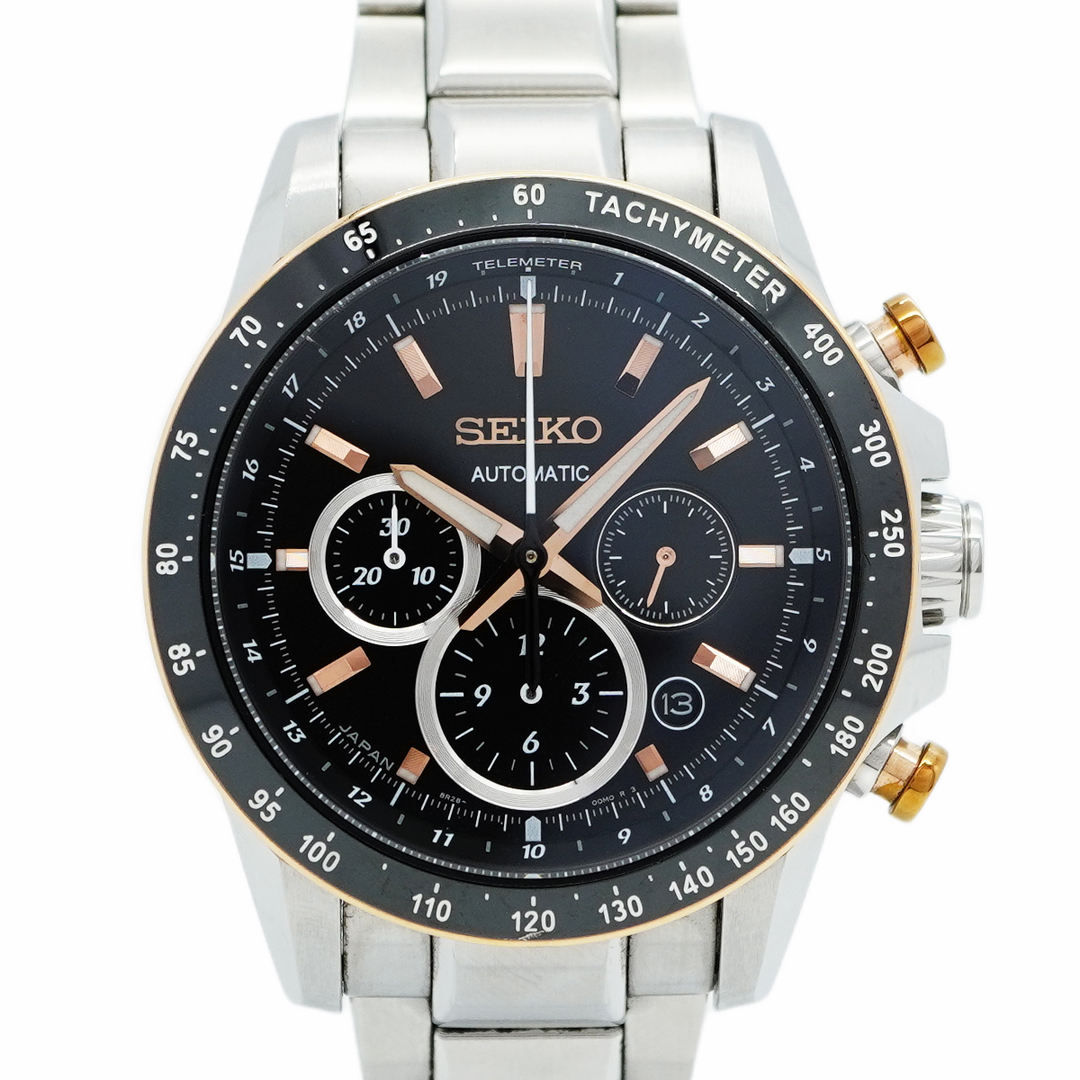 SEIKO(セイコー)の【5wwm0313】セイコー ブライツ フェニックス 8R28-00K0/SAGK013 黒文字盤【中古】腕時計 メンズ メンズの時計(腕時計(アナログ))の商品写真