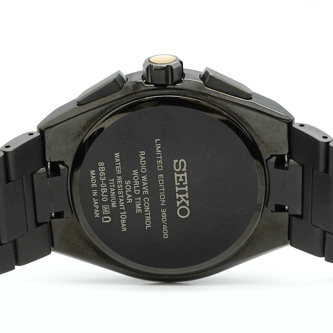 SEIKO(セイコー)の【5wwm0344】セイコー アストロン 8R63-0BJ0/SBXY071 ネイビー文字盤【中古】腕時計 メンズ メンズの時計(腕時計(アナログ))の商品写真