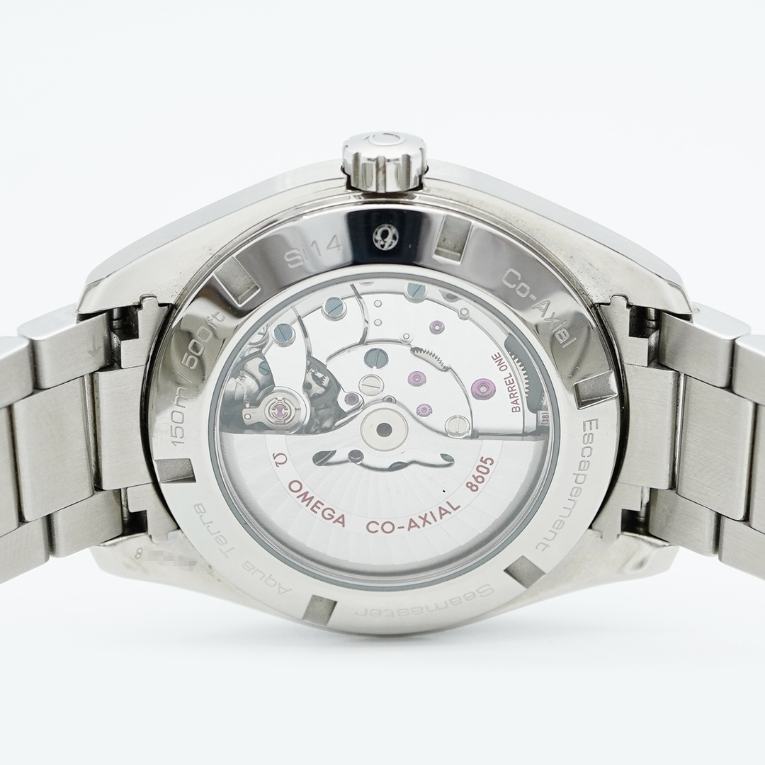 OMEGA(オメガ)の【5wwm0357】オメガ シーマスター 231.10.43.22.03.001 ネイビー文字盤【中古】腕時計 メンズ メンズの時計(腕時計(アナログ))の商品写真