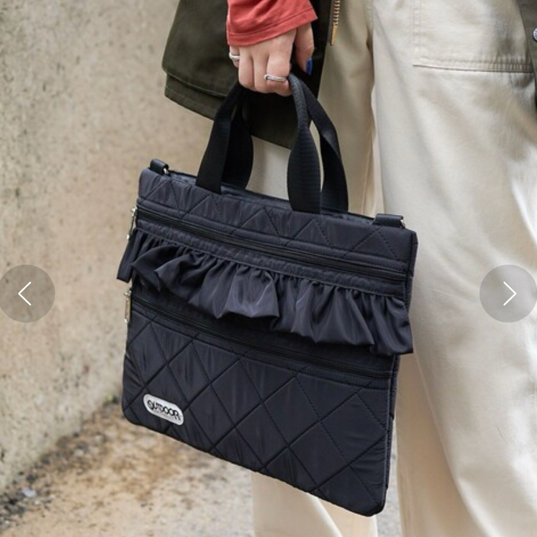 OUTDOOR PRODUCTS(アウトドアプロダクツ)のアウトドアプロダクツ × FREAK'S STORE別注キルティング PCケース レディースのバッグ(ショルダーバッグ)の商品写真