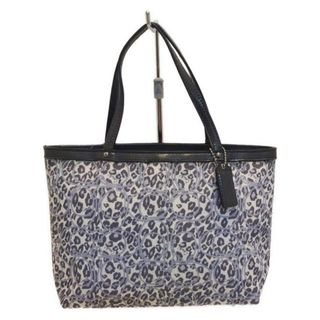 コーチ(COACH)のCOACH(コーチ) トートバッグ - F46701 アイボリー×ダークグレー×グレー レザー(トートバッグ)