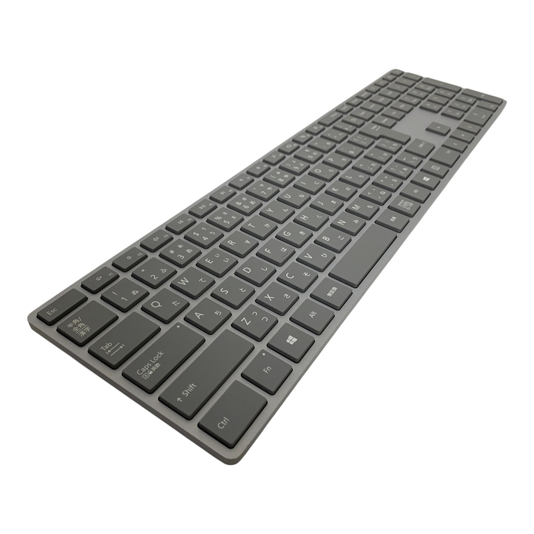 Microsoft(マイクロソフト)の◯ マイクロソフト Microsoft キーボード WS2-00019 Surface 美しくシンプルなデザイン 1100-2741 スマホ/家電/カメラのPC/タブレット(PC周辺機器)の商品写真