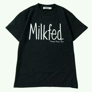 ミルクフェド(MILKFED.)のfreehand logo Tシャツ(Tシャツ(半袖/袖なし))