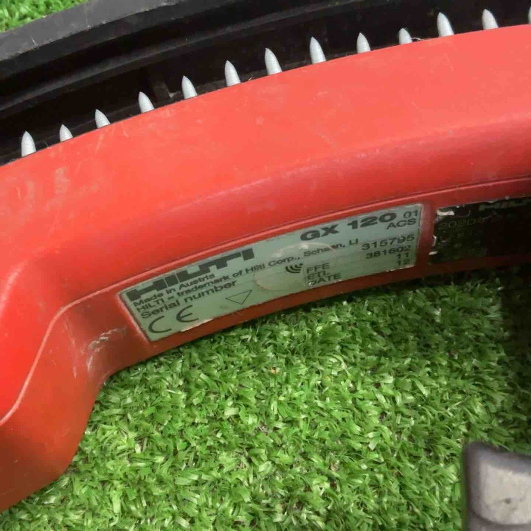 ◇ヒルティ(HILTI) ガス式鋲打機 GX120【草加店】 自動車/バイクのバイク(工具)の商品写真