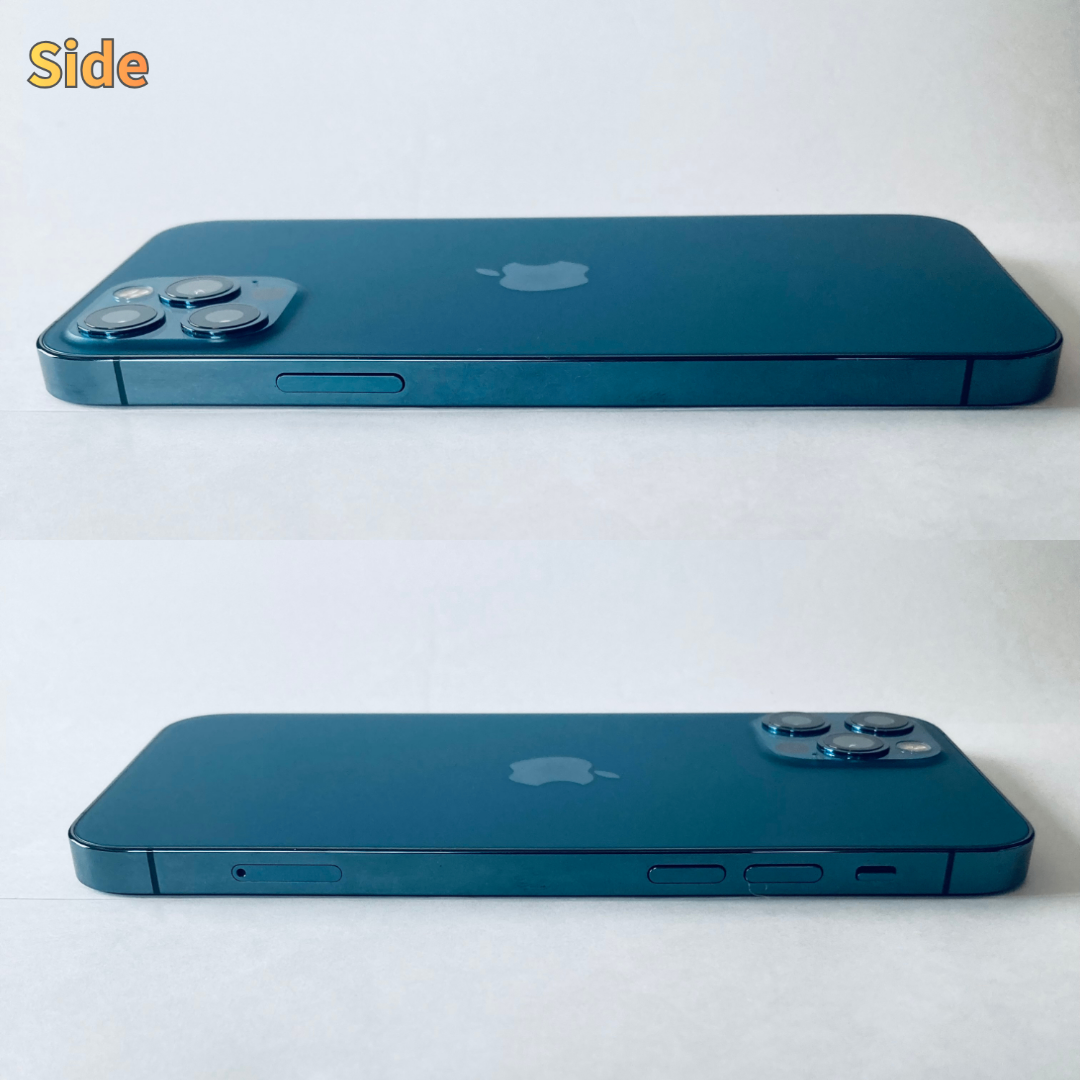 Apple(アップル)の【A】iPhone 12 pro 256GB BT100% SIMフリー スマホ/家電/カメラのスマートフォン/携帯電話(スマートフォン本体)の商品写真