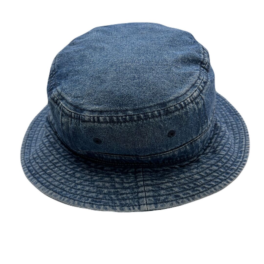 Champion(チャンピオン)のチャンピオン デニム バケットハット ネイビー ブルー 【 定番 カジュアルに馴染む♪ 】ワンサイズ 58cm 帽子 CHAMPION ●FMC129 メンズの帽子(ハット)の商品写真