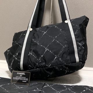 シャネル(CHANEL)の極美品！シャネル［旧トラベルライン］ペット　ショルダーバッグ　犬　ギャランティ(かご/ケージ)
