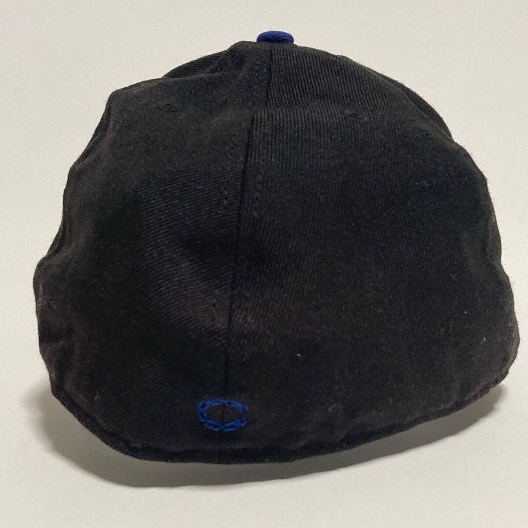 NEW ERA(ニューエラ)のNEW ERA ☆ Crooks & Castles キャップ 帽子 ブラック ブルー 黒 7 5/8 60.6cm ストリート アメカジ 古着 クルックス ニューエラ■SHW127 メンズの帽子(キャップ)の商品写真