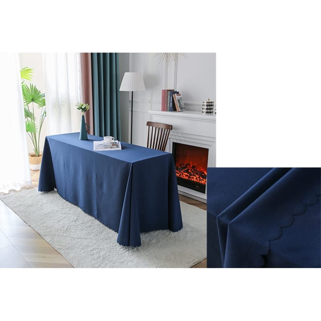 ポリエステル製 テーブルクロス 長方形 テーブルカバー 食卓カバー ホテル レス インテリア/住まい/日用品のキッチン/食器(その他)の商品写真