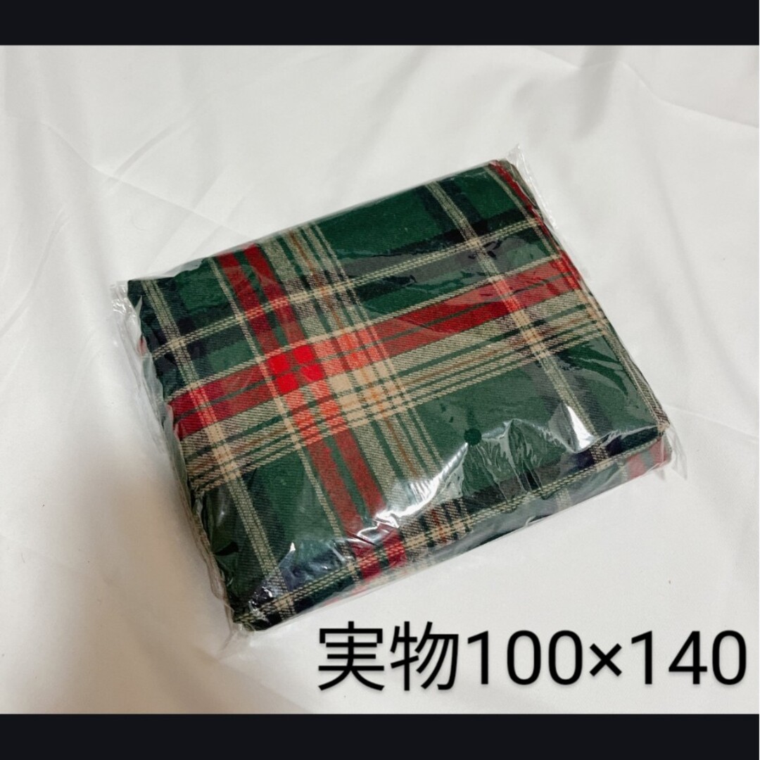 テーブルクロス チェック柄 クリスマス カントリー 北欧 マルチクロス ソファ インテリア/住まい/日用品のキッチン/食器(テーブル用品)の商品写真