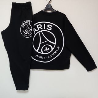 Paris Saint-Germain - Paris Saint-Germainパリサンジェルマン上下セットアップ黒色XL