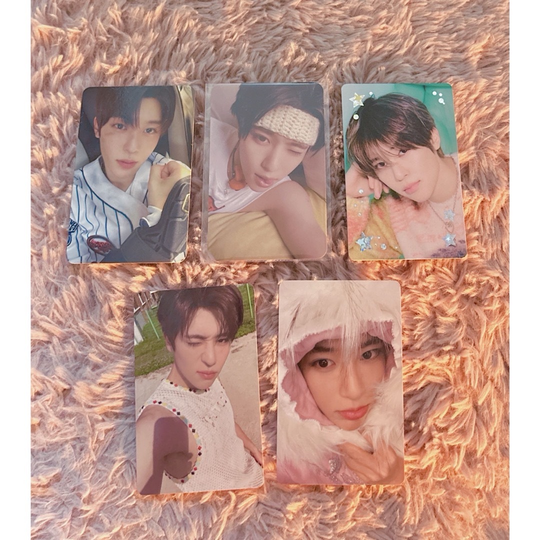 NCT WISH シオン フォトカード トレカ 5枚 エンタメ/ホビーのCD(K-POP/アジア)の商品写真