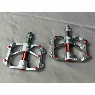 PANTHER アルミフラットペダル 左右セット CNC加工 高強度・超軽量