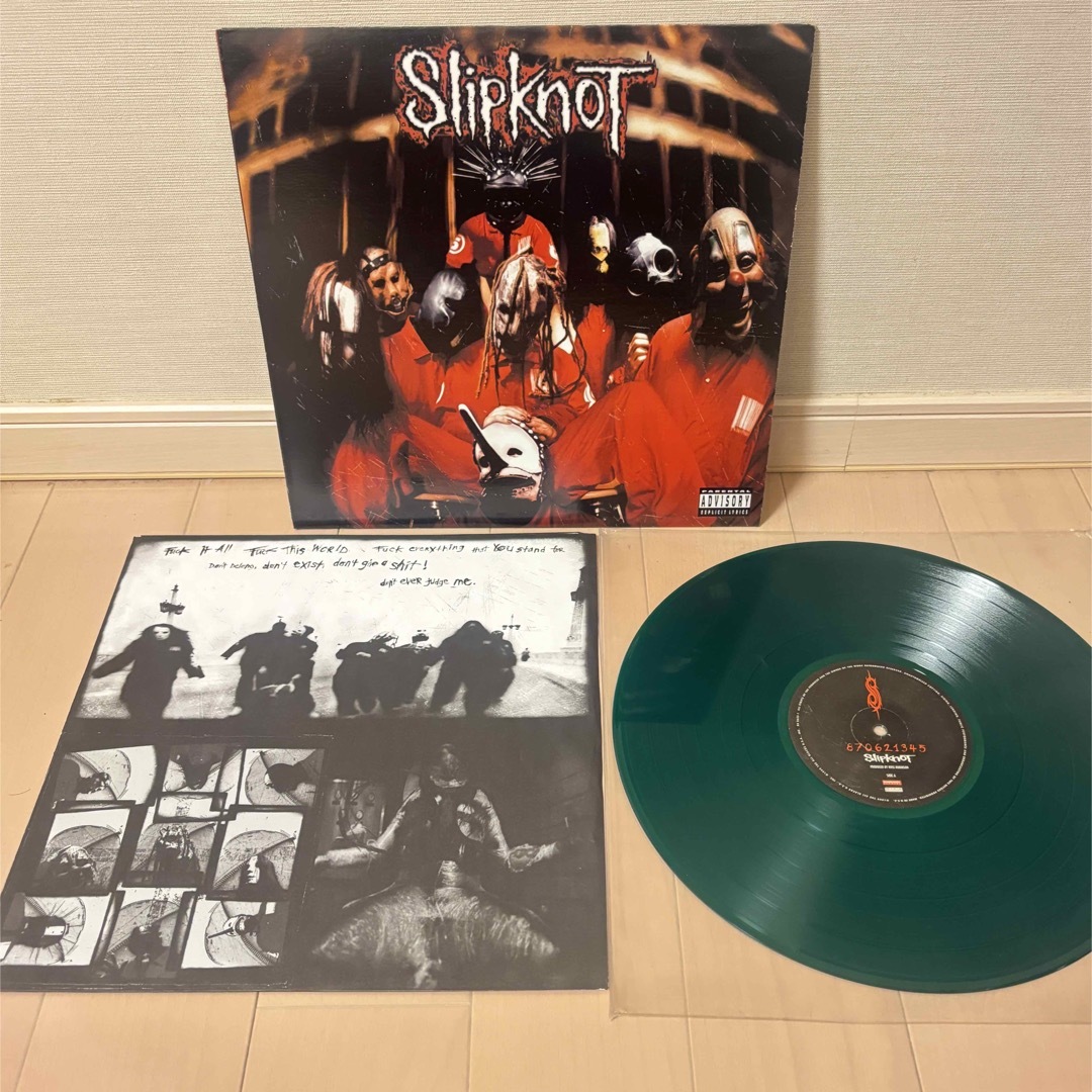 【送料無料・激レア】 Slipknot(スリップノット)レコード US盤 LP エンタメ/ホビーのエンタメ その他(その他)の商品写真