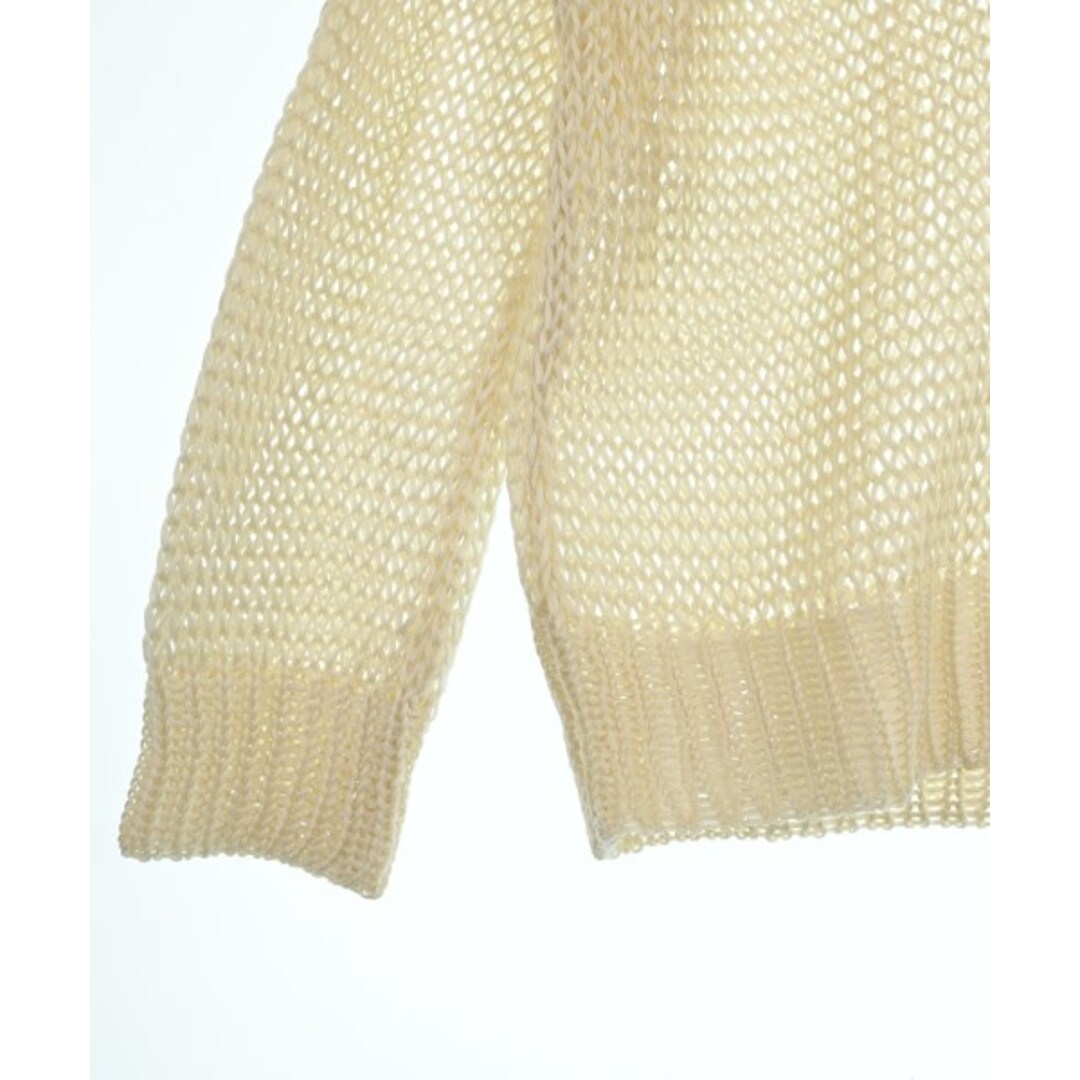 JIL SANDER(ジルサンダー)のJIL SANDER ジルサンダー ニット・セーター S 白 【古着】【中古】【送料無料】 レディースのトップス(ニット/セーター)の商品写真