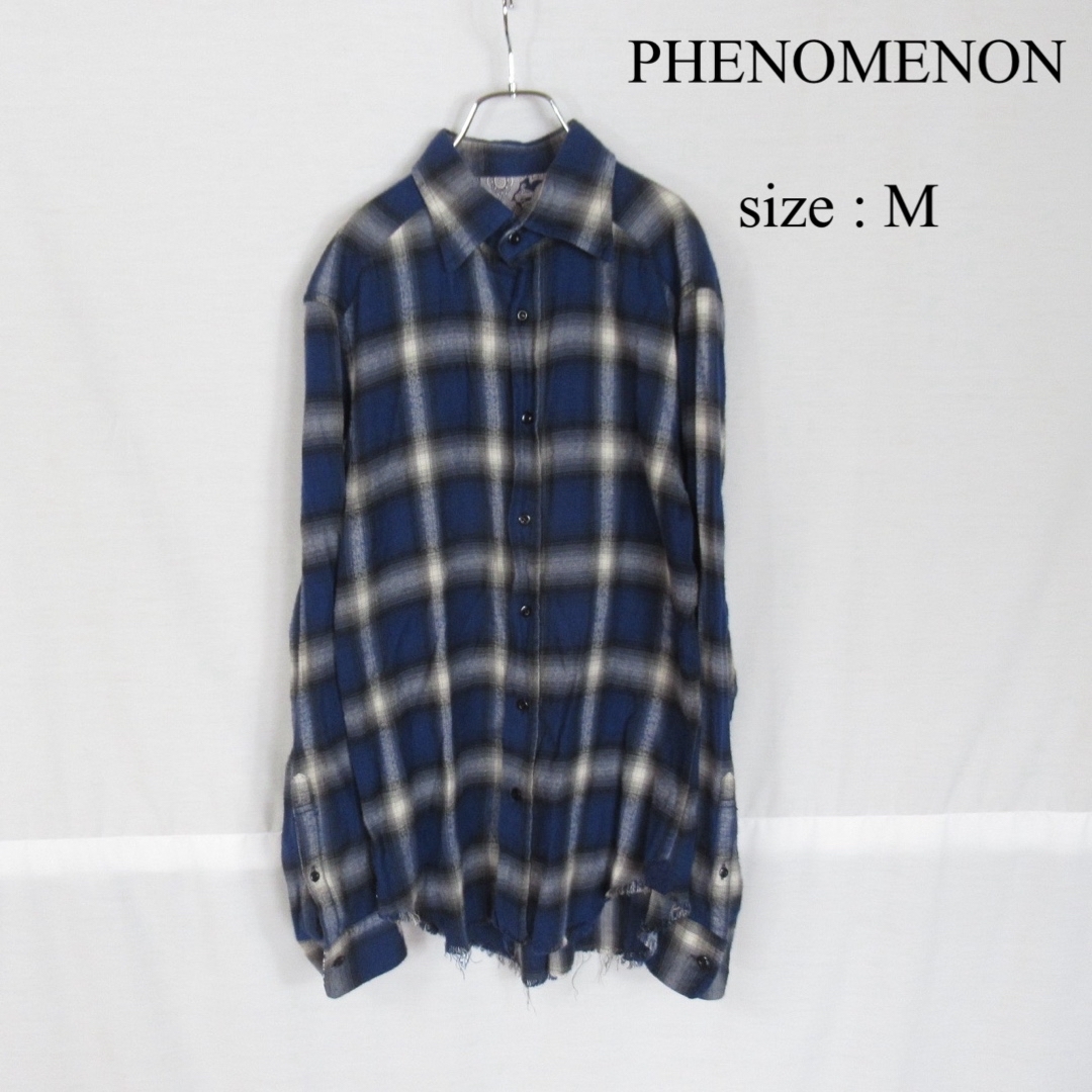 PHENOMENON(フェノメノン)の【値下げ◎】 PHENOMENON / フランネル オンブレ チェック シャツ メンズのトップス(シャツ)の商品写真