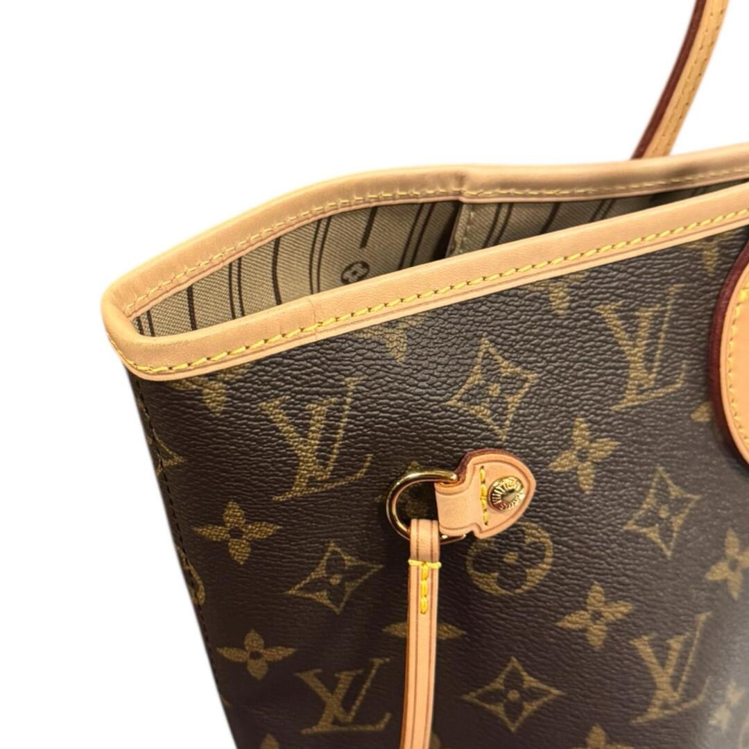 LOUIS VUITTON(ルイヴィトン)のルイヴィトン ネヴァーフルMM モノグラム トートバッグ モノグラムキャンバス M40156 ブラウン レディース LOUIS VUITTON  中古 レディースのバッグ(トートバッグ)の商品写真