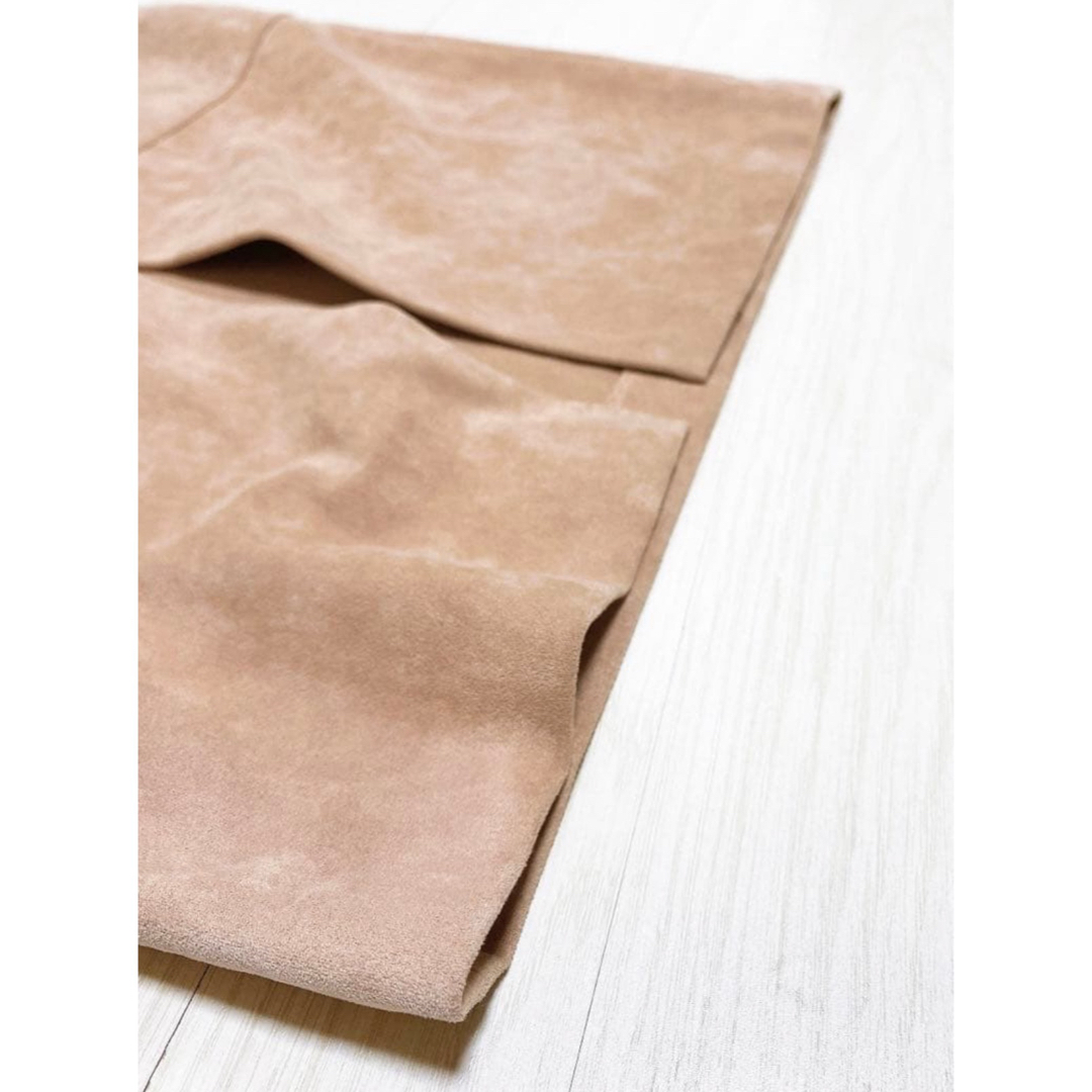 emmi atelier(エミアトリエ)の★エミ アトリエ★エコスウェード Iライン スカート 0 ロング レディースのスカート(ロングスカート)の商品写真