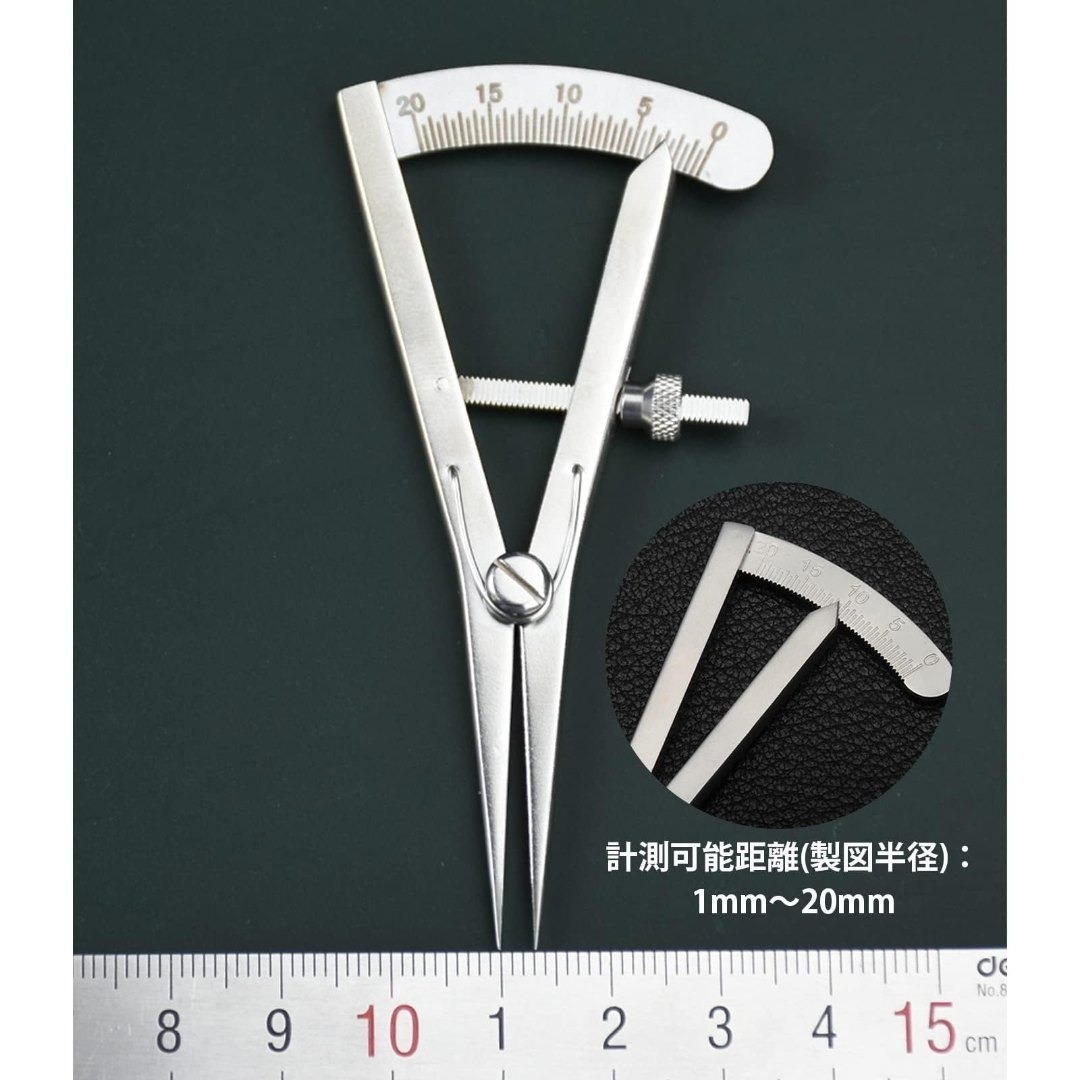 LIKENNY ディバイダー レザークラフト 目打ち コンパス 革 マーキング  その他のその他(その他)の商品写真