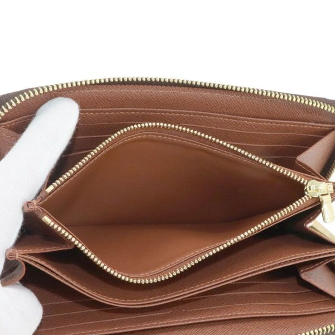 LOUIS VUITTON(ルイヴィトン)の未使用 展示品 ルイ ヴィトン LOUIS VUITTON モノグラム ジッピー ウォレット ラウンドファスナー 長財布 ブラウン M42616 90299223 レディースのファッション小物(財布)の商品写真