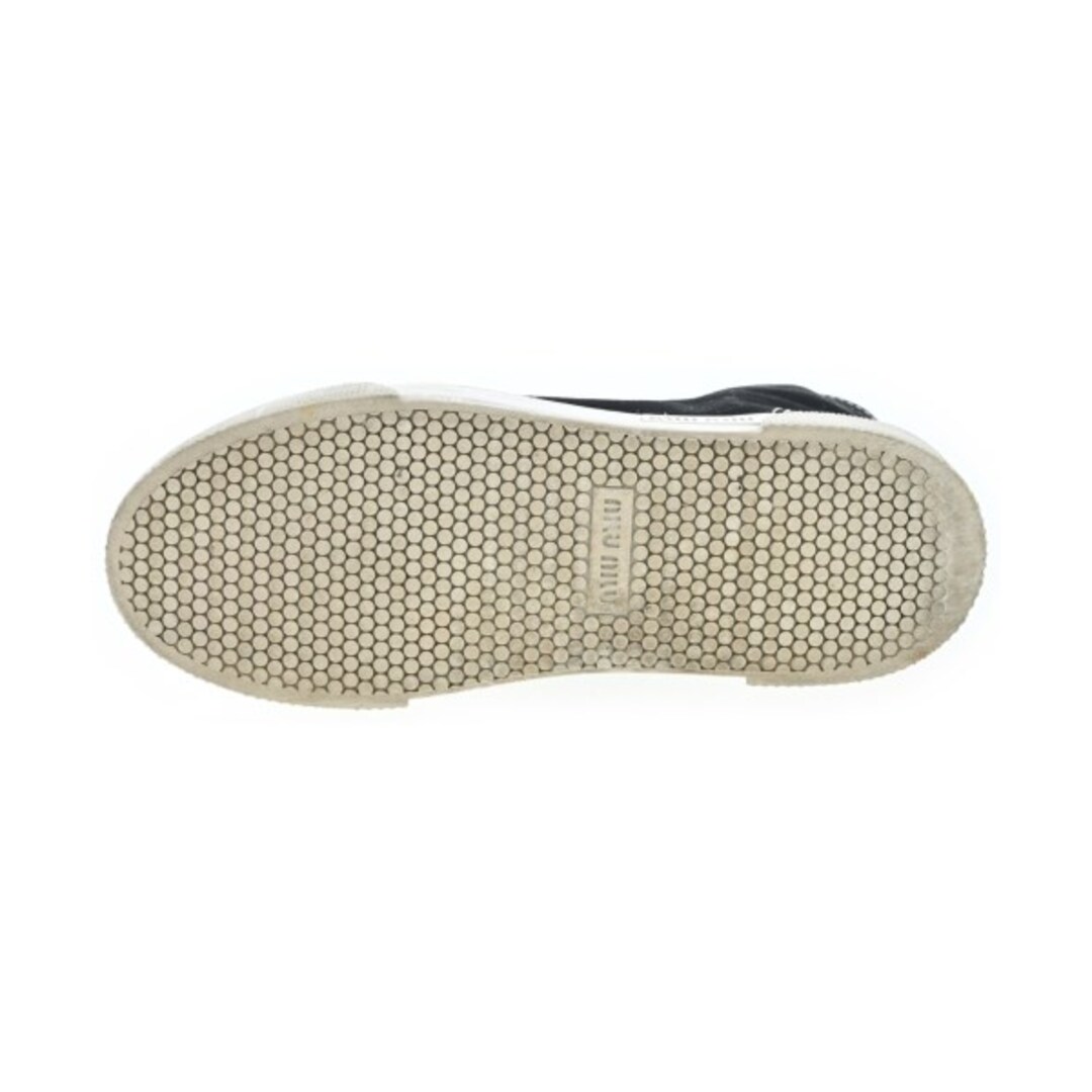 MIU MIU(ミュウミュウ)のMiu Miu ミュウミュウ スニーカー 22.5cm 黒 【古着】【中古】【送料無料】 レディースの靴/シューズ(スニーカー)の商品写真