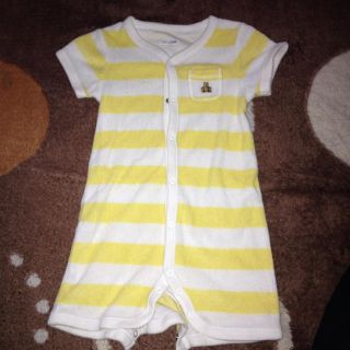 ギャップ(GAP)のbaby Gap半袖ロンパース70☆美品(ロンパース)