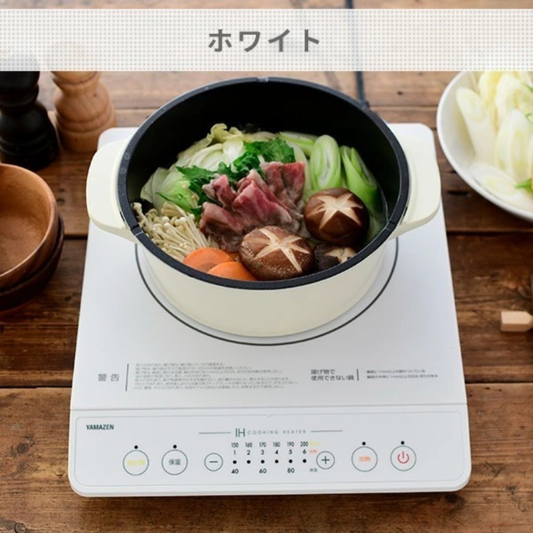 ブラウン IHクッキングヒーター 卓上 1口 1400W  YEN-S140 スマホ/家電/カメラの調理家電(IHレンジ)の商品写真