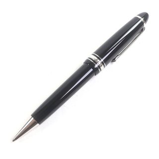 モンブラン(MONTBLANC)の極美品□MONTBLANC モンブラン マイスターシュテュック ル・グラン ツイスト式 ボールペン ブラック シルバー 箱・ケース付き ドイツ製 メンズ 筆記確認済み(ペン/マーカー)