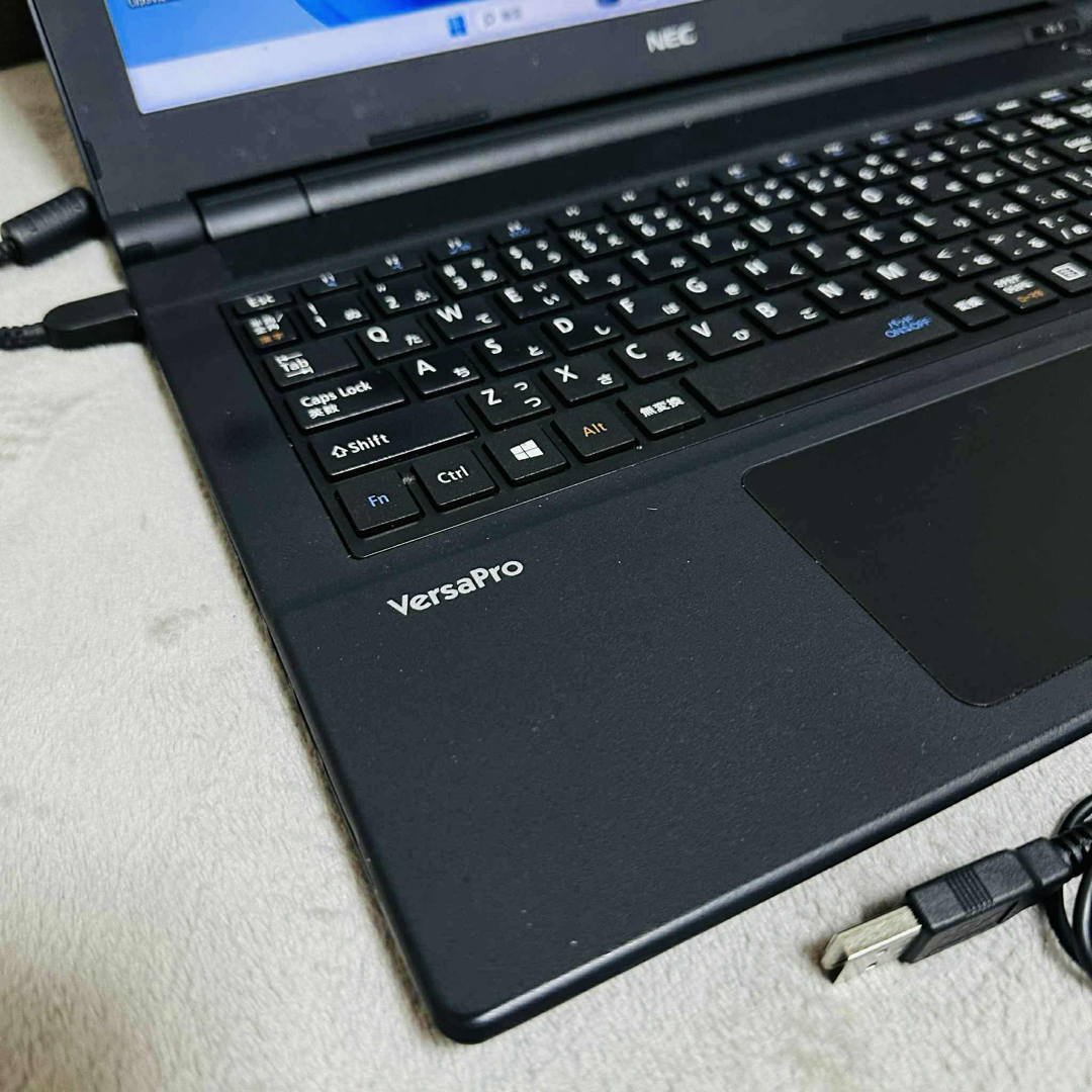 NEC(エヌイーシー)のS158 NECノートパソコンSSDメモリ8G第7世代 Window11オフィス スマホ/家電/カメラのPC/タブレット(ノートPC)の商品写真