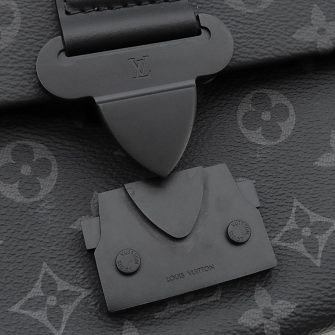LOUIS VUITTON(ルイヴィトン)のルイヴィトン LOUIS VUITTON ショルダーバッグ Sケープ メッセンジャー モノグラムエクリプスキャンバス モノグラムエクリプス マットブラック金具 黒 グレー  斜め掛け M46794 RFID【中古】 メンズのバッグ(ショルダーバッグ)の商品写真