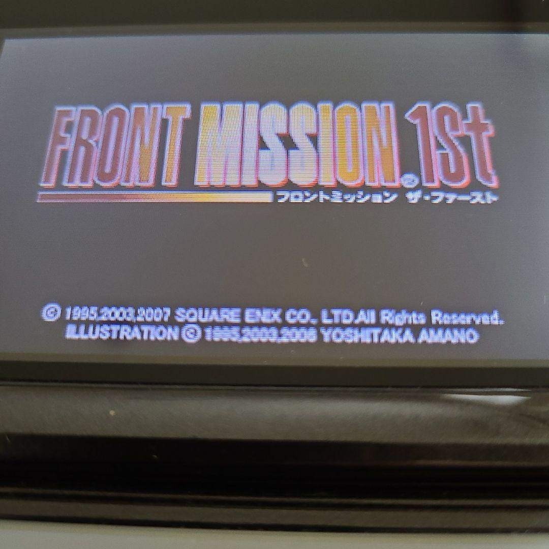 ニンテンドーDS(ニンテンドーDS)のFRONT MISSION 1st エンタメ/ホビーのゲームソフト/ゲーム機本体(携帯用ゲームソフト)の商品写真