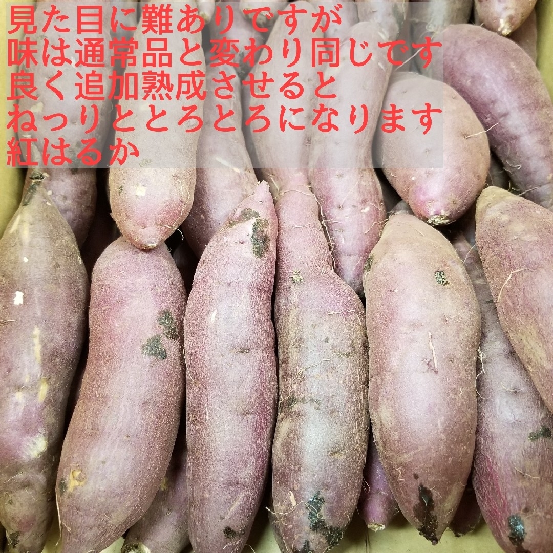 箱別で5㌔以上入りR7年訳ありB級品 茨城県産紅はるか2S3Sメイン さつまいも 食品/飲料/酒の食品(野菜)の商品写真
