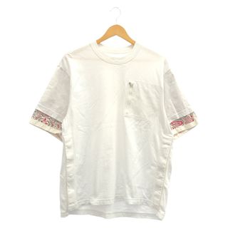 【中古】SACAI　Bandana Print Tシャツ　2　22-02697M サカイ[92][240092318820](その他)
