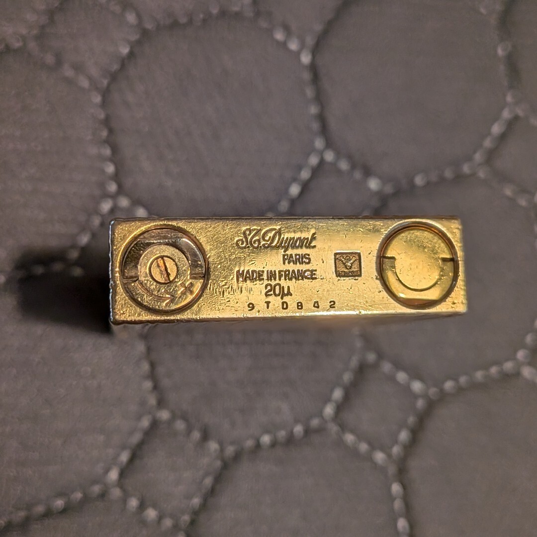 DUPONT(デュポン)のS.T Dupont  ライン2 ゴールド メンズのファッション小物(タバコグッズ)の商品写真