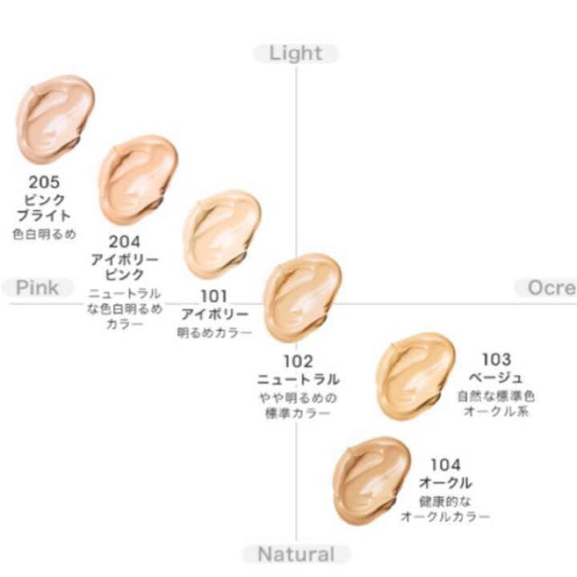 mimc ミネラル クリーミー ファンデーション 204 アイボリー ピンク